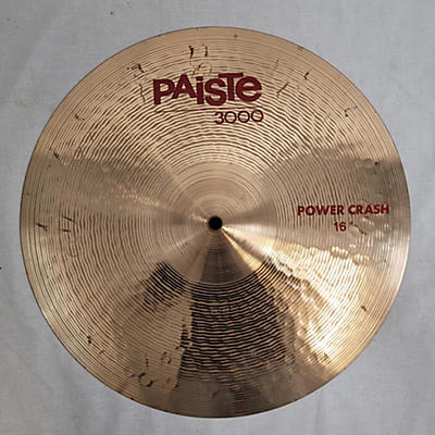Paiste 16in 3000 Power Crash Cymbal