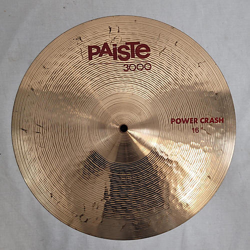 Paiste 16in 3000 Power Crash Cymbal 36