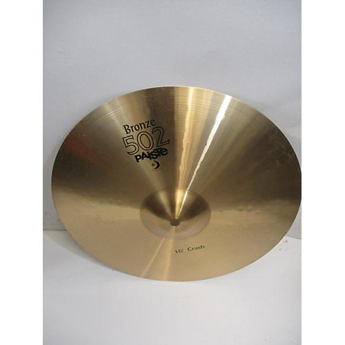 16in 502 Bronze Crash Cymbal