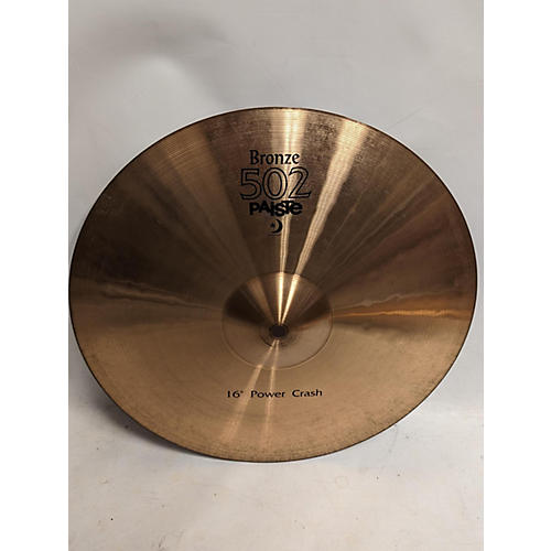 Paiste 16in 502 POWER CRASH Cymbal 36