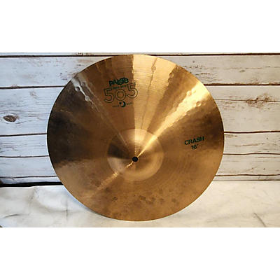Paiste 16in 505 GREEN LABEL Cymbal