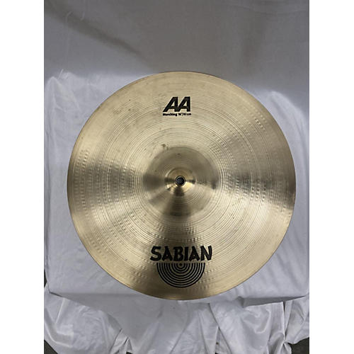 16in AA Marching Band Crash Pair Brilliant Marching Cymbal