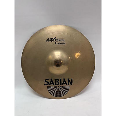 SABIAN 16in AAX Metal Crash Brilliant Cymbal