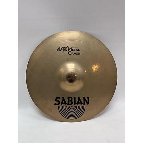 Sabian 16in AAX Metal Crash Brilliant Cymbal 36