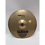 Used Sabian 16in AAX Metal Crash Brilliant Cymbal 36