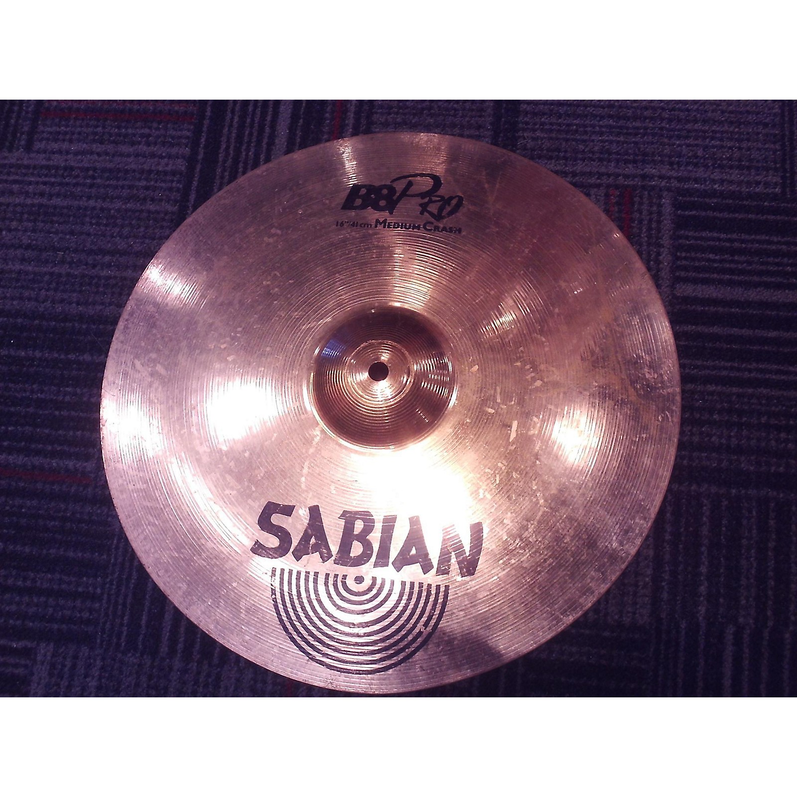 Used Sabian 16in B8 Pro Ozone Crash Cymbal 36 Musician's Friend