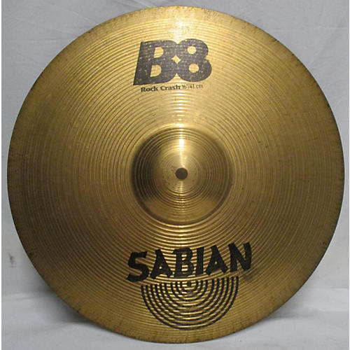 Sabian 16in B8 Rock Crash Cymbal 36