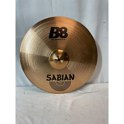 Sabian 16in B8 Thin Crash Cymbal