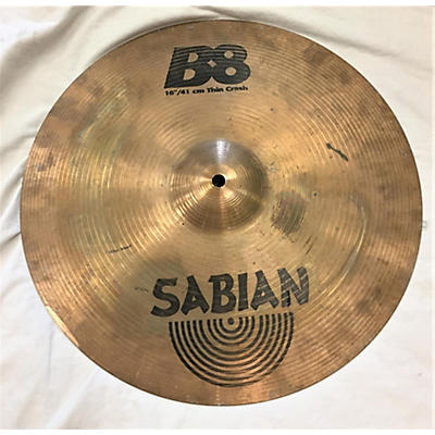 Sabian 16in B8 Thin Crash Cymbal