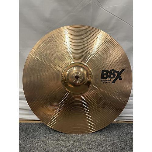 SABIAN 16in B8X ROCK CRASH Cymbal 36