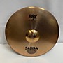Used SABIAN 16in B8X THIN CRASH Cymbal 36