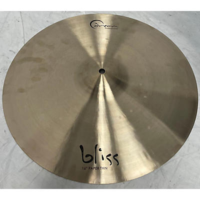 Dream 16in BLISS 16 INCH PAPER THIN CRASH Cymbal