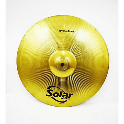 Solar by Sabian 16in CRASH CYMBAL Cymbal