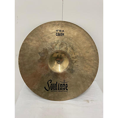 Soultone 16in CUSTOM BRILLIANT 16" CRASH Cymbal