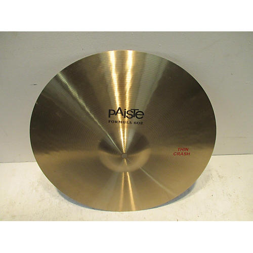 Paiste 16in Formula 602 Thin Crash Cymbal 36