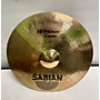 Used SABIAN 16in HH Medium Crash Brilliant Cymbal 36