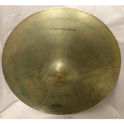Wuhan 16in Med-Thin Crash Cymbal