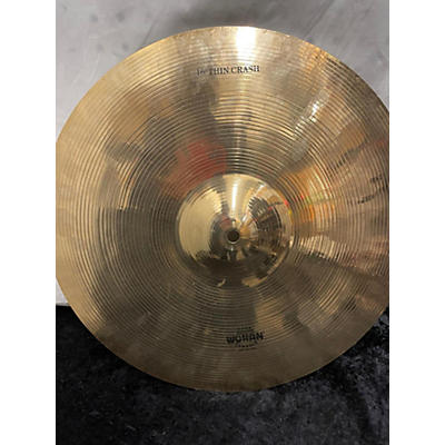 Wuhan 16in Thin Crash Cymbal