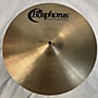 Used Bosphorus Cymbals 16in Traditional Thin Crash Cymbal 36