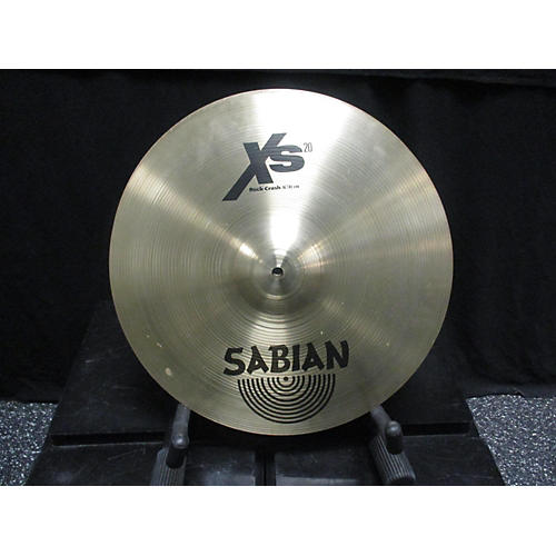 Sabian 16in XS Rock Crash Brilliant Cymbal 36
