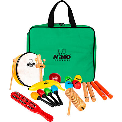 Nino 16pc Mixed Rhythm Set with Storage Bag