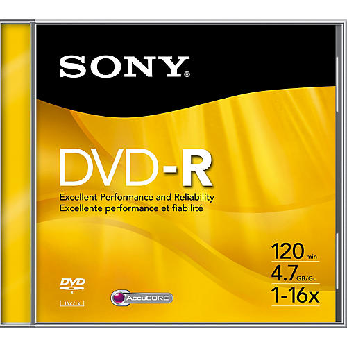 16x DVD-R Recordable DVD Disc