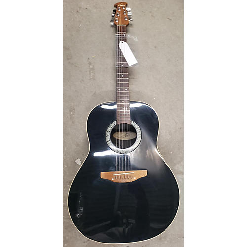 Ovation 1711 Acoustic Electric Guitar Black