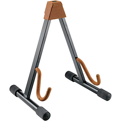 K&M 17540 A-Frame Guitar Stand for Electric Guitars - Cork