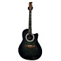 Used Ovation 1777 Acoustic Electric Guitar Black