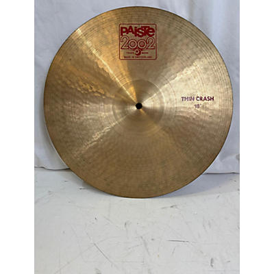 Paiste 17in 2002 Thin Crash Cymbal