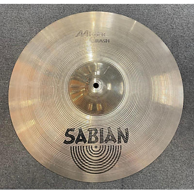 Sabian 17in AA Rock Crash Brilliant Cymbal