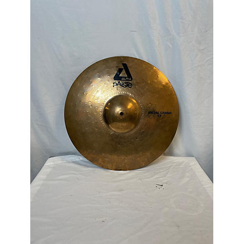 Paiste 17in Alpha Metal Crash Cymbal 37