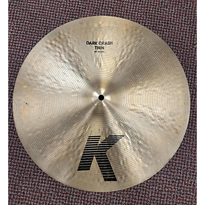 Zildjian 17in K Custom Dark Crash Thin Cymbal