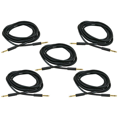 Musician's Gear 18.5' Instrument Cable (10-Pack)