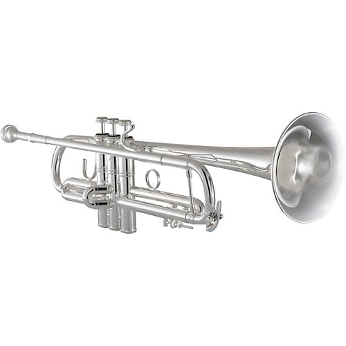 Bach 180 Stradivarius 37 Bell Series Professional Bb Trumpet with Reverse Leadpipe Silver plated Yellow Brass Bell