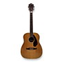 Used Fender 1801 Acoustic Guitar Natural