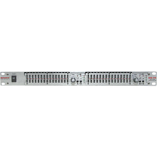 Nady GEQ-215 2-Channel 15-Band Graphic Equalizer | Musician's Friend