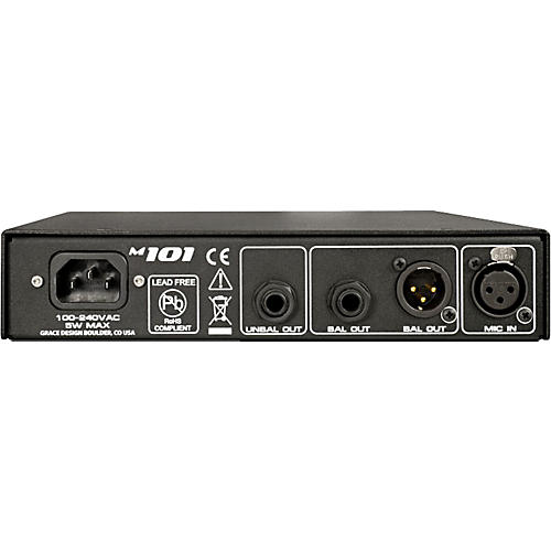 Grace Design M101 Microphone Preamp | Musician's Friend