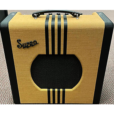Supro 1820 Delta King 10 5W Tweed And Black Tube Guitar Combo Amp