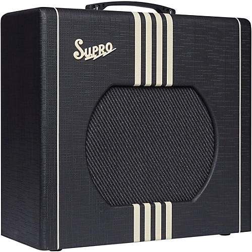 Supro 1822 Delta King 12 15W 1x12 Tube Guitar Amp Condition 1 - Mint Black and Cream