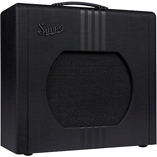 Supro 1822 Delta King 12 15W 1x12 Tube Guitar Amp Condition 1 - Mint Black