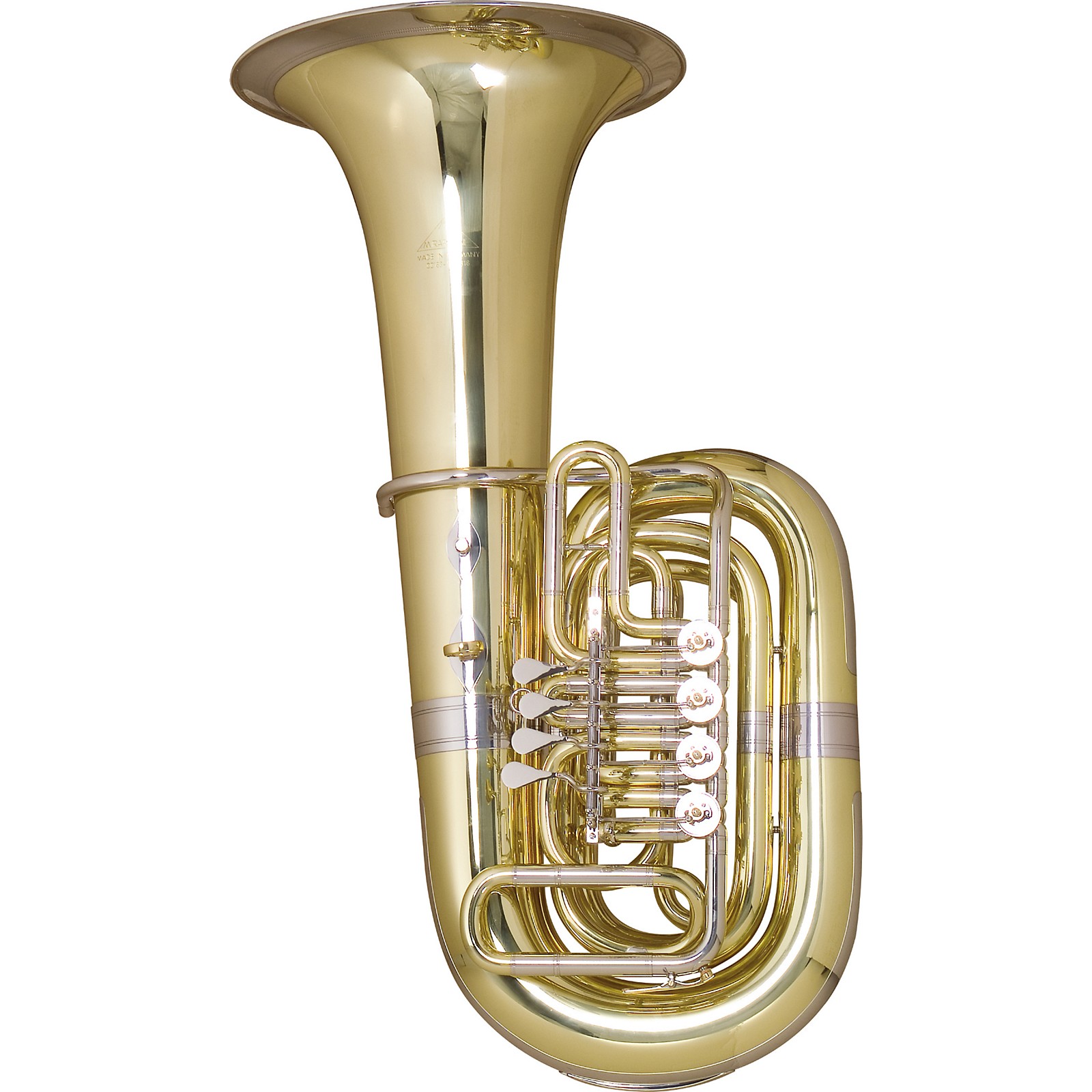 Miraphone 186 Series Rotary Valve CC Tuba 186 4VC 4 Valve Musician's