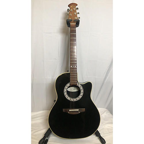 Ovation 1860 CUSTOM BALLADEER Acoustic Electric Guitar Black