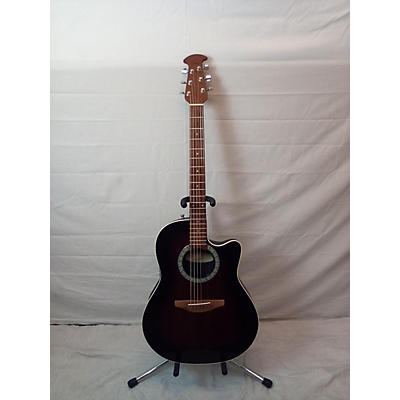 Ovation 1861 Standard Balladeer Acoustic Electric Guitar