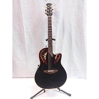 Ovation 1868 Elite Shallow Bowl Acoustic Electric Guitar