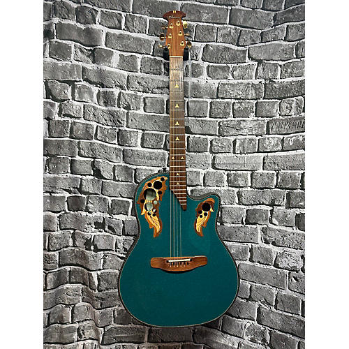 Adamas 1881 Acoustic Electric Guitar Blue