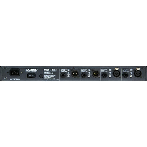 Sabine FBX2400 2-Channel Feedback Exterminator | Musician's Friend