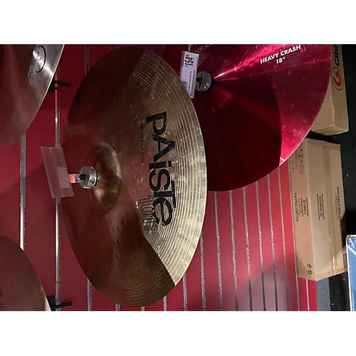 Paiste 18in 101 BRASS CRASH RIDE Cymbal 38