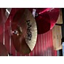 Used Paiste 18in 101 BRASS CRASH RIDE Cymbal 38