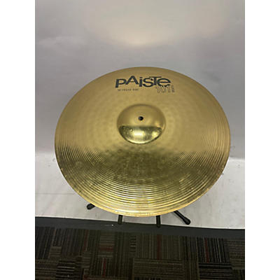 Paiste 18in 101 Brass Crash Ride Cymbal